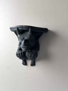 Kệ Treo Tường Hình Tượng Gargoyle Cổ Điển Phong Cách Gothic Vật Dụng Trang Trí Và Lưu Trữ Giá Đỡ Trưng Bày Tường Nhà Đồ Trang Trí Xuyên Biên Giới