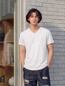 Semir | Áo Thun Nam Cổ V Cotton