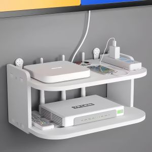 Wall Mounted No-Drilling Storage Shelf