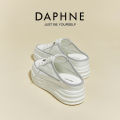 Daphne Breathable Mesh Head Cover Sandals Thick Bottom Slip-On Casual Fashion Shoes for Young Women in Spring And Summer. 
