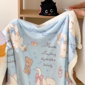 Thick Milk Velour Blanket