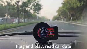 Car HUD F8 Pro GPS Smart Gauge Newest Version Digital Speedometer Universal Car HUD OBD2