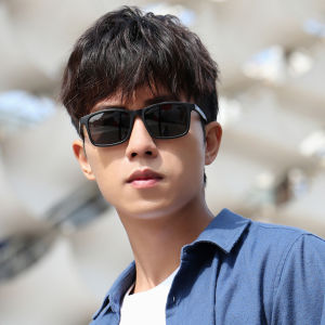 LouisWill แว่นตากันแดดกีฬาผู้ชายแว่นตากันแดดแฟชั่นโพลาไรซ์แว่นตากันแดดการมองเห็นได้ในเวลากลางคืนแว่นตาสำหรับขับรถแว่นตาอ่านหนังสือแบบย้อนยุค HD ป้องกันแสงสะท้อนแว่นตากันแดดขับรถ