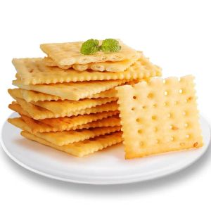 Healthy Sea Salt Soda Biscuits Snack Replacement Meal Thin Crispy Breakfast Delicious Low Acid Content High Protein And Fiber