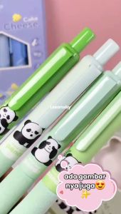 Set Bolpen Lucu Korea Isi 4 Bisa Dihapus Aesthetic Erasable Click Pen 0.5 mm