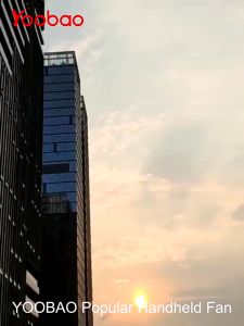 Yoobao F3 Fortable mini Rechargeable Handheld Mini Fan 3 Speeds Strong Wind with Hand Strap 3000mAh