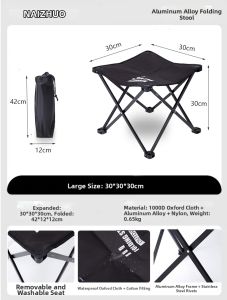 NAIZHUO | Portable Lightweight Folding Chair