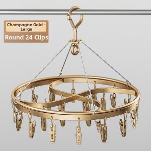 Multi-clamp Underwear Drying Rack