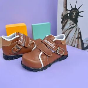 Sepatu Boot Anak Laki-laki Usia 1-5 Tahun Model Gesper Samping Terbaru dan Trendy