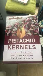 Premium pistachios freah from iran without skin 8kg