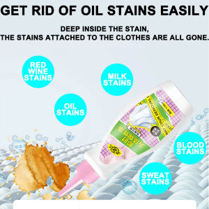120mlJapan clothing stain remover clothing stain removal gel laundry detergent no need to wash instant stain removal