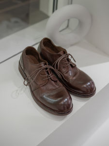 Japanese Style Large Head Leather Shoes Brown Low Help Vintage Handmade round Toe Casual Derby Shoes Breathable Comfortable