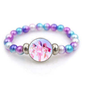 Bandai | 2026 Anime Necklace Bracelet Set Cute Cartoon Beaded Bracelet Fashion Idol Necklaces Party Supplies Kids Girls Gift