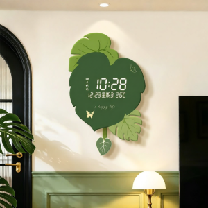 ZEDUO | Creative Silent Wall Clock No-Need-Drilling