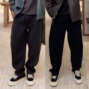 กางเกงขายาวทรงตรงสำหรับผู้ชาย ทรงหลวม ทรงสลิมฟิต ทรงหลวม สไตล์ฤดูใบไม้ร่วง ทรงลำลอง สีสันสดใส