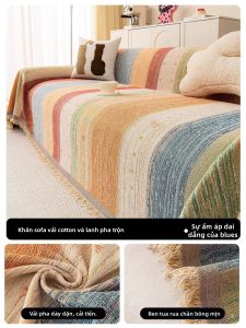 Bọc Ghế Sofa Chenille Một Mảnh Phù Hợp Mọi Mùa