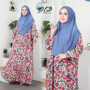 GAMIS SET HIJAB// SET HIJAB JERSY//GAMIS SET HIJAB