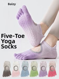 BAIZIYUAN | Non-slip Yoga Socks Thin Summer For Running Dancing