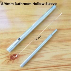 Bathroom Sink Faucet Wrench Tool Hexagonal Socket Empty Core for Bathroom Installation And Repair Carbon Steel Manual Wrench