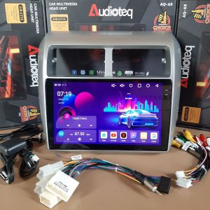 HEAD UNIT ANDROID AGYA / AYLA ANDROID AUDIOTEQ 9 INCH RAM 2 GB CAR PLAY