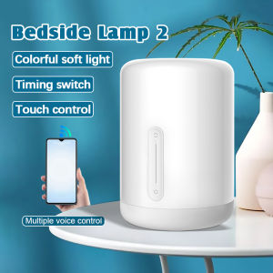 Xiaomi Mijia Smart Bedside Lamp 2 Table Lamp Night Light Colorful Bluetooth WiFi Desk Lamps Touch Control Apple Home kit | Google | Alexa 小米夜灯