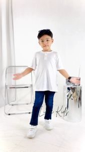 Celana Jeans Panjang Anak Laki Laki Soft Denim Biru Stretch Keren CD 001