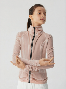 JOLLY BEAN | Velvet Crystal Autumn Spring Girls Jacket