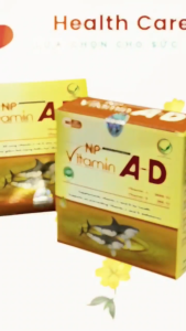 Bổ sung Vitamin A-D NP hộp 100 viên hỗ trợ sức khỏe cho đôi mắt