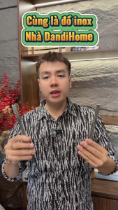 Bộ đũa inox 304 - 316 DandiHome 2020 chống trơn trượt sang trọng tinh tế Đũa Inox An Toàn Với Thực Phẩm Đũa Inox Dễ Cọ Rửa Và Bền - Lazada