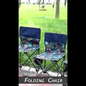 CHAMPS Kursi Lipat Outdoor: Kursi Lipat Camping Dewasa & Super Kuat
