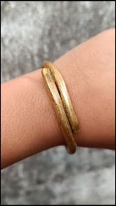 Gelang Akar Bahar Tali Arus Warna Kuning Polos Minimalis