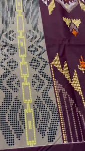 Sarung WADIMOR Bali Print Motif SGE Hitam Emas BISA SERAGAM