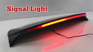 Toyota Harrier XU80 (2020-2026) Z-Spec Convert Spoiler 3rd Third Brake Light LED Running Signal Dynamic LED PNP Top Spoiler Rear Spoiler Lip Wing Tip 2020 2021 2022 2023 2024 2025 2026