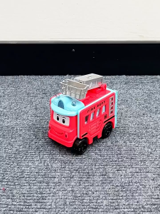 Flip deformation engineering vehicle inertia pull back car model cartoon childrens toy car