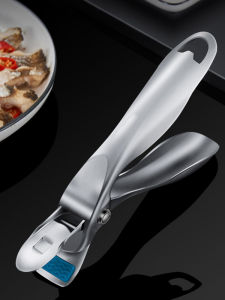 กิ๊บตักจานสแตนเลส 304 กันร้อนสำหรับใช้ในครัว กิ๊บตักจานสำหรับตักจาน เตาปีน้ำ ที่หยิบจาน ที่ยกจาน ของขวัญในครัว