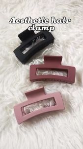 Square Frosted Clip Matte Rubber Lacquer Back