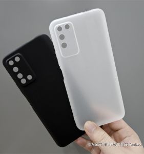 Ultra-Thin Frosted Silicone Phone Case for Huawei Honor X10 X10 Max Protective Cover Simple Design Anti-Fall Soft Shell for Men And Women