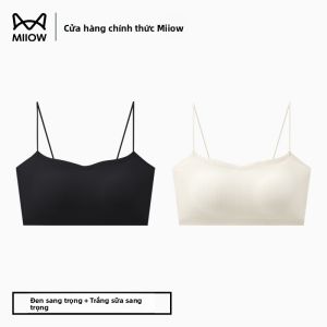 Áo ngực MiiOW vải ice silk không dây chống lộ dáng đơn giản