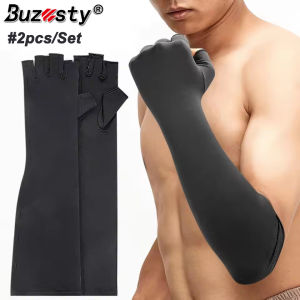 Buzesty hở ngón Đồng găng tay nén chống trượt sợi đồng tay Găng tay nén mềm mại đàn hồi thoáng khí ngón áp lực găng tay