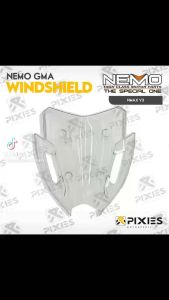 NEMO CLEAR WINDSHIELD SMOKED WINDSHIELD BLACK VISOR FOR YAMAHA NMAX V3 TECHMAX NMAX V3