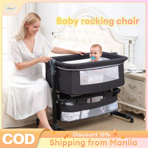 Crib For Baby Bassinet Baby Folding Baby Crib Safe Cradle Crib Swing Crib With Mosquito Net Baby Bedroom Co-Sleeper Crib