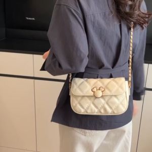 Grosir Import Jakarta SNDS-9044 Aff Tas Masha Huafei Free Paper Bag + Tag Label 042 Tas Selempang Mickey Wanita Import Fashion