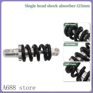 Bicycle 125mm Rear Spring Shock Absorber 1pc Metal Suitable For Electric Scooters Bumper Cycling Components Parts Tool