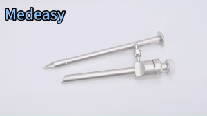 10mm Magnetic Blunt Tip Laparoscopic Trocar for Surgery