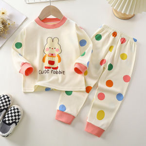 Pure Cotton Childrens Underwear Set Home Clothes for Boys And Girls Baby Clothes Sleepwear Autumn And Spring New Arrival