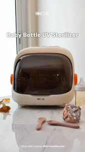 Roschel Baby Bottle UV Sterilizer Pengering dan Sterilizer Botol Bayi Sterilizer Peralatan Bayi 16 Liter