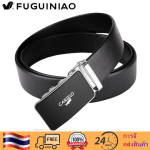 CARTELO เข็มขัดผู้ชายคุณภาพสูง รถโลหะอัตโนมัติเข็มขัดทำงาน 125 ซม. ธุรกิจ
