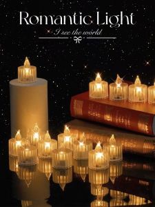 Artificial Candle Light & Night Market: A Camping Holiday Activity Layout