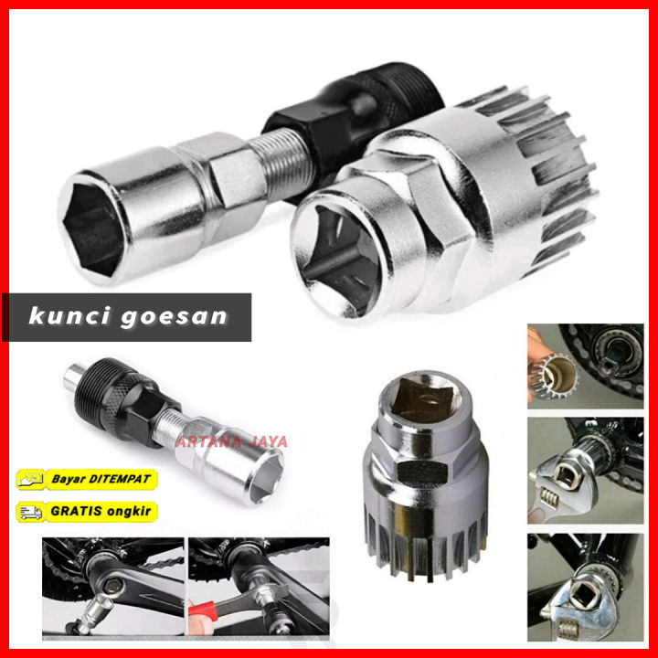 kunci BB bottom pedal sepeda / alat kunci BB BOTTOM BRACKET RENOVAl / kunci pedal sepeda