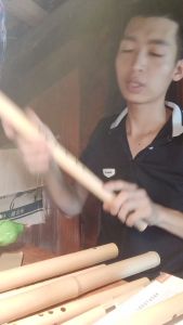 Sáo Mèo Đơn Quấn Vải Đỏ